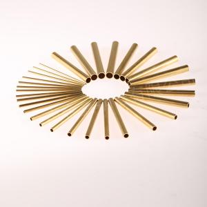 Easy-to-cut brass tubes