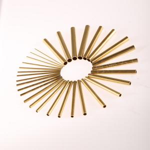 Easy-to-cut brass tubes