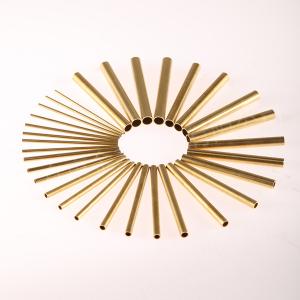 Easy-to-cut brass tubes
