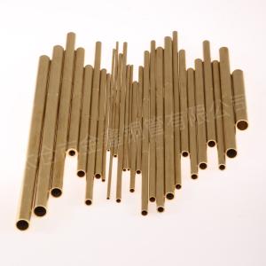 Easy-to-cut brass tubes