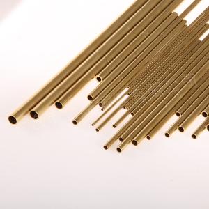 Easy-to-cut brass tubes