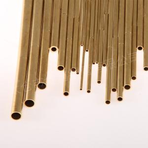 Easy-to-cut brass tubes