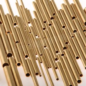 Easy-to-cut brass tubes