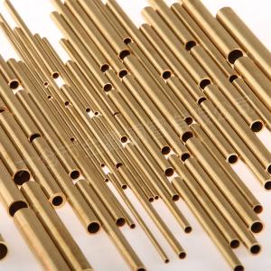 Easy-to-cut brass tubes