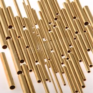 Easy-to-cut brass tubes
