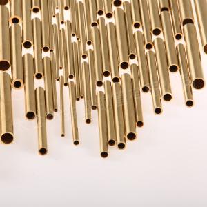 Easy-to-cut brass tubes