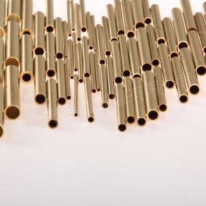 Easy-to-cut brass tubes