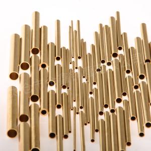 Easy-to-cut brass tubes