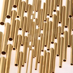Easy-to-cut brass tubes