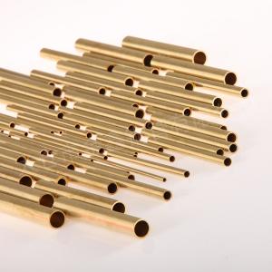 Easy-to-cut brass tubes