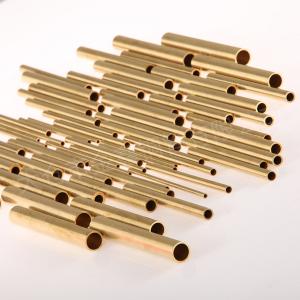 Easy-to-cut brass tubes