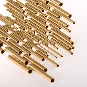 Easy-to-cut brass tubes