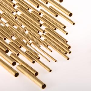 Easy-to-cut brass tubes