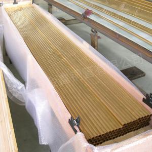 Brass tubes for automobiles