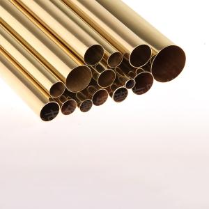 Brass tubes for bathrooms