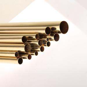 Brass tubes for bathrooms