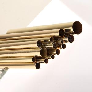 Brass tubes for bathrooms