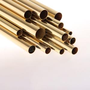 Brass tubes for bathrooms
