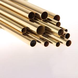 Brass tubes for bathrooms