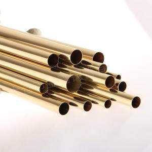 Brass tubes for bathrooms