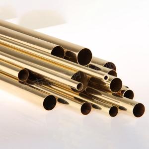 Brass tubes for bathrooms